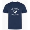 T-Shirt - Life happens Pilates helps - Image 3